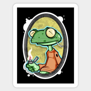 FROGSMOKE Sticker